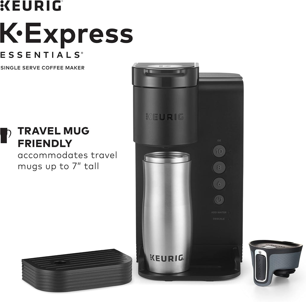 Keurig K-Express Essentials Black Single Serve K-Cup Pod Coffee Maker G123