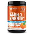 Optimum Nutrition Amino Energy Powder Plus Hydration, with BCAA, Electrolytes, and Caffeine, Tangerine Wave, 30 Servings (Packaging May Vary)