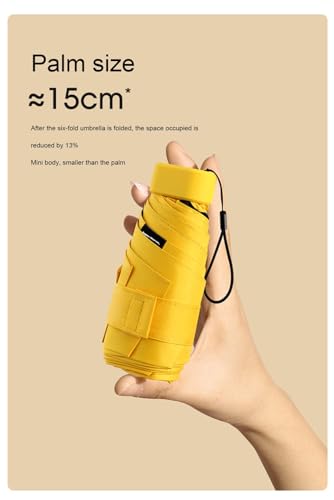 Compact Windproof Travel Umbrella for Rain Q696350