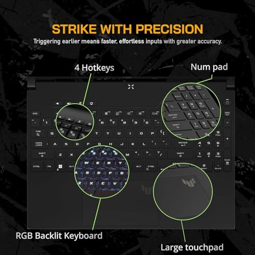 ASUS TUF Gaming A16 (2024) Gaming Laptop, 16” FHD+ 165Hz, AMD Ryzen 7, RX7700S, 16GB RAM, 512GB SSD X4394