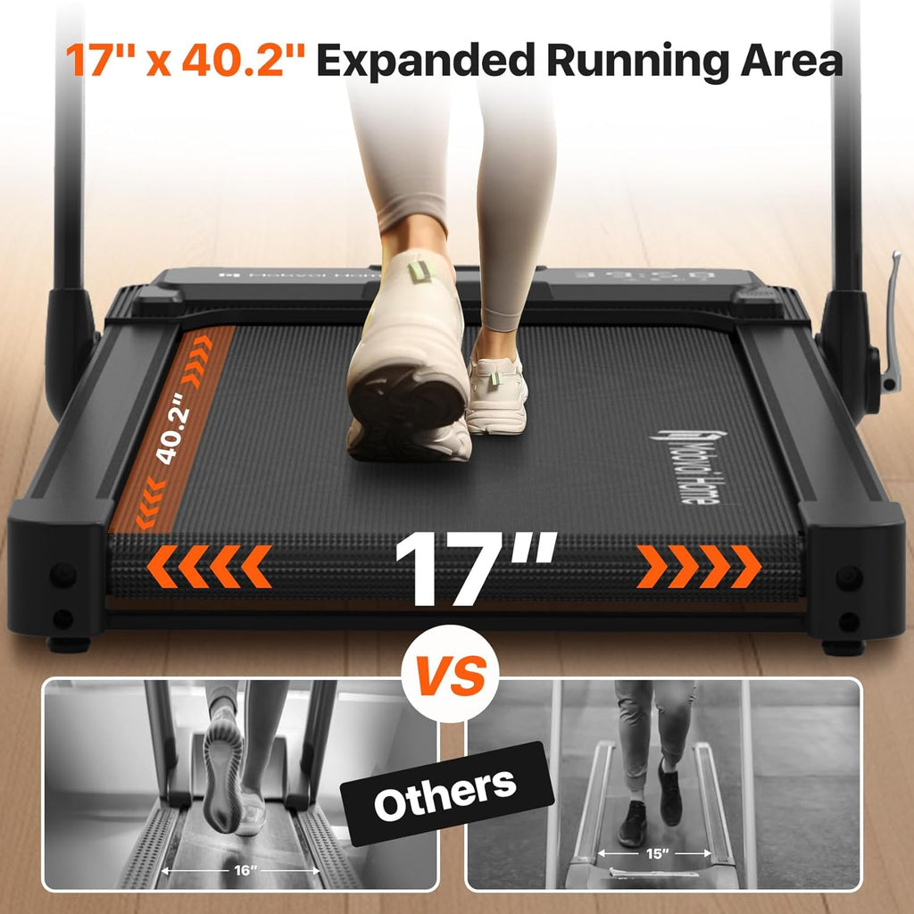 Mobvoi Home Treadmill Plus 3 in 1 Folding Walking Pad 2.5HP Compact Under Desk Running Machine O811769
