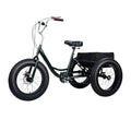 20 Inch Adult Tricycle, Snow Tires Tricycle, 7 Speed Tricycle with Double Disc Brake, Adult Tricycles Three Wheel Bike Cruiser, 3 Wheel Bike with Spacious Shopping Basket