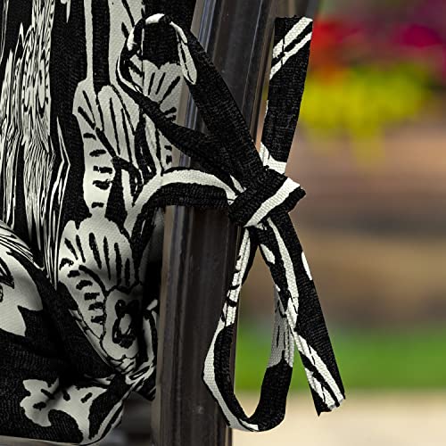 ARDEN Outdoor Dining Chair Cushion 20 x 20 in Weather-Proof Fade Resistant Sapphire Blue J523