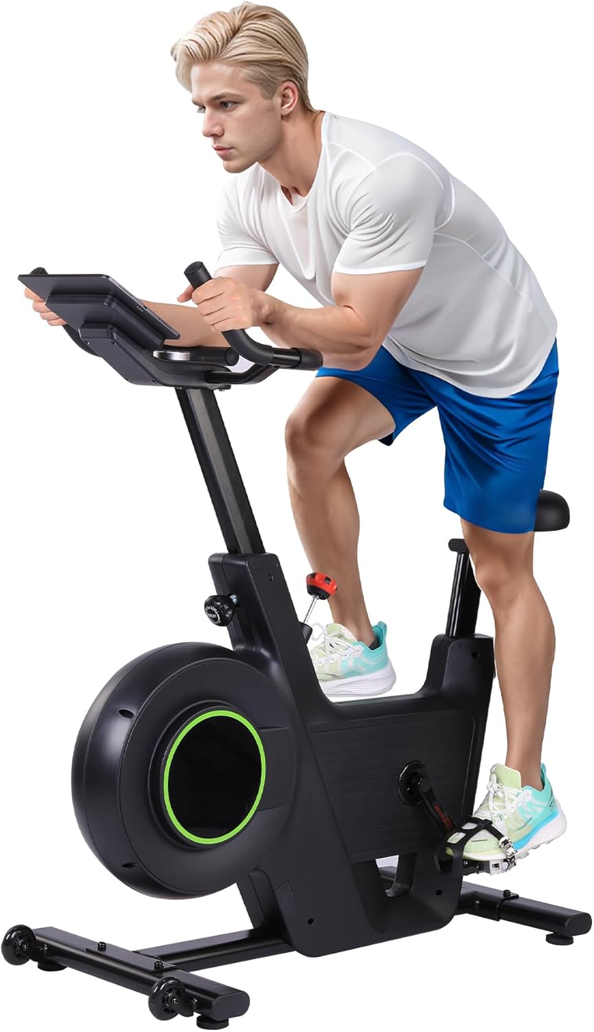 Exercise Bike, Indoor Cycling Bike with Magnetic Resistance, Low Noise G8605