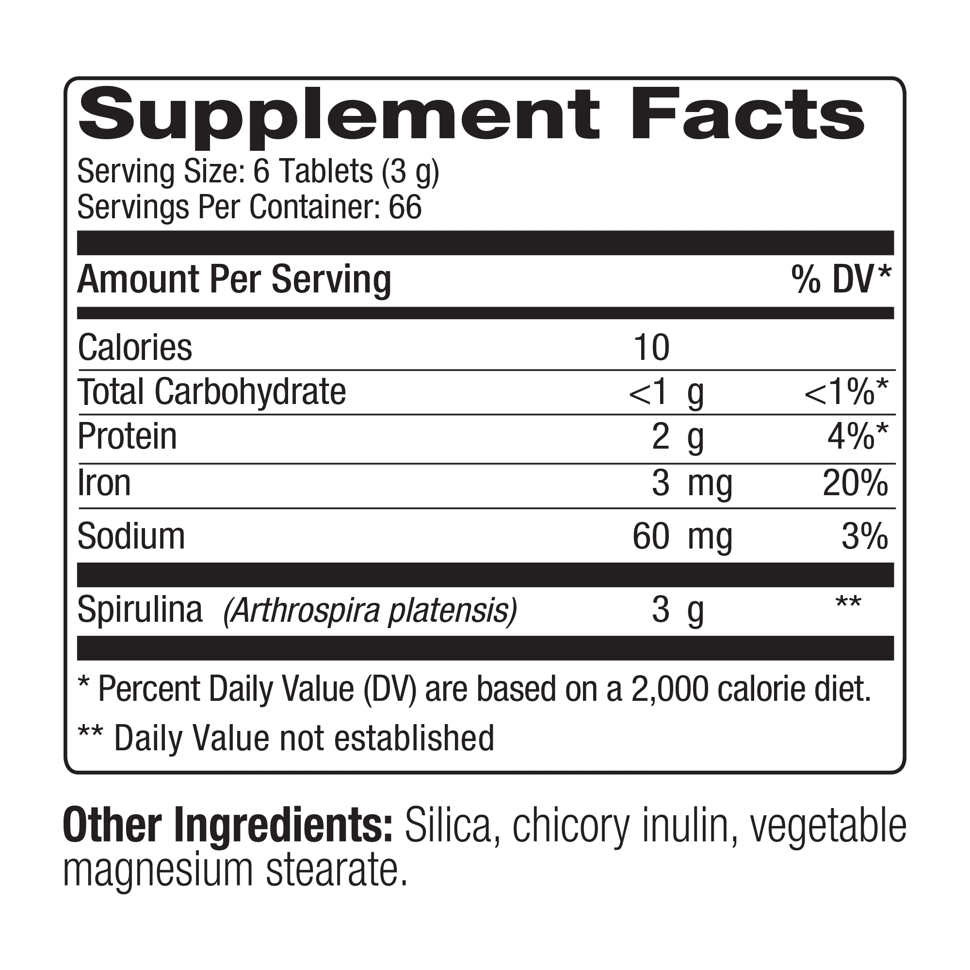Nutrex Hawaii Pure Hawaiian Spirulina 500 mg Tablets, 400 Ct I978000