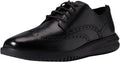 Cole Haan Men's Grand+ Wingtip Oxford, Black Leather/Black, 8.5 Wide