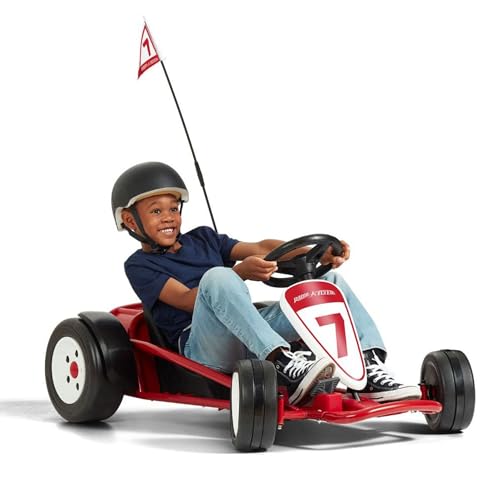 Radio Flyer Ultimate Go-Kart, 24V Pink Ride On Toy for Kids Ages 3-8 F82848