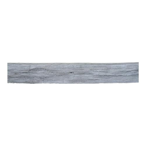 MANTELSDIRECT Kirwin 60 Inch Non-Combustible Concrete Fireplace Mantel Shelf in Rustic Sandstone P567