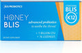 BLIS HoneyBlis Oral Probiotic Throat Lozenges with Soothing Manuka Honey K12 Probiotics (1 Billion Cfu) to Support Immunity & Soothe Sore Throats, 16 Lozenges