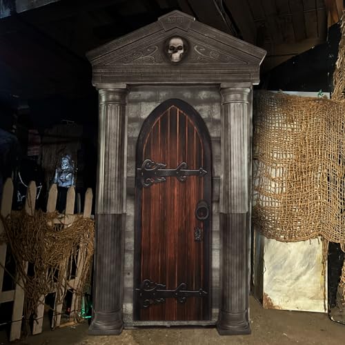 Haunted Hill Farm Soul Sucker Demon Reaper with Child by Tekky, Motion-Activated Halloween Animatronic Q202293