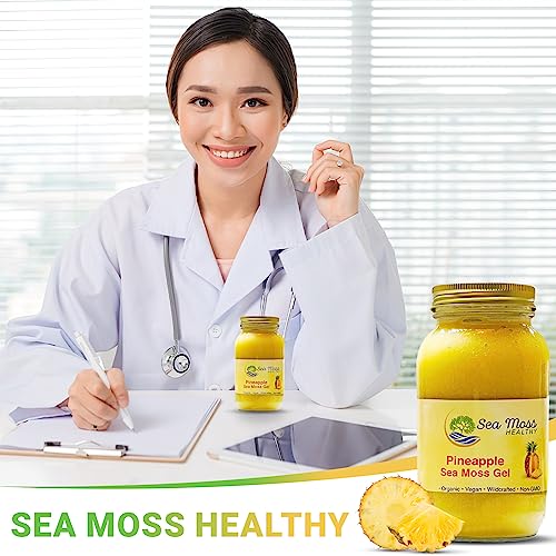 Irish Sea Moss Gel Wild Harvested Organic Non-GMO Vegan Mango Q632500