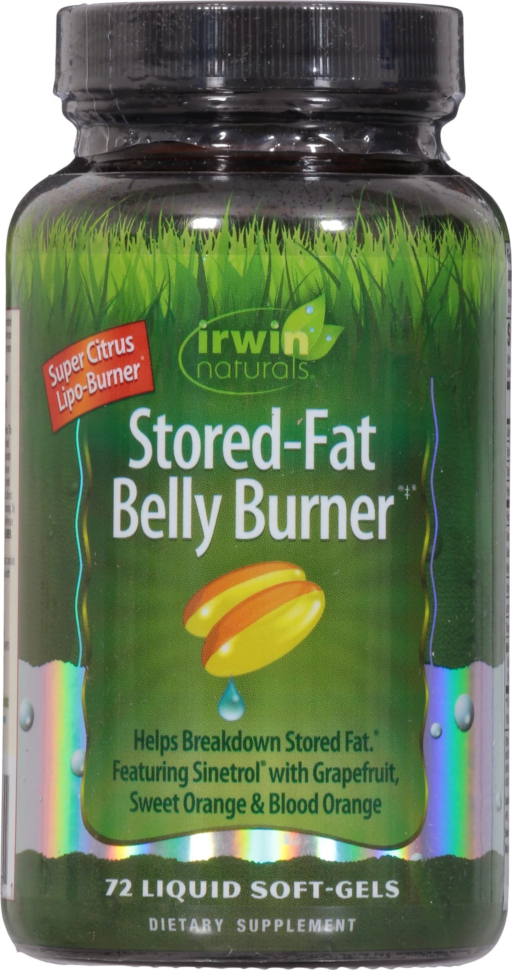 Irwin Naturals Stored-Fat Belly Burner - 72 Liquid Soft-Gels Q52928