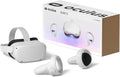 Oculus Newest Quest 2 Gmaing VR Headset 128GB Set, White - Advanced All-in-One Virtual Reality Headset Cover Set