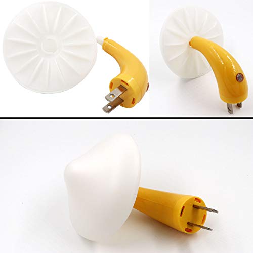 AUSAYE 4 Pack Plug in Mushroom LED Night Light for Bedroom R30736