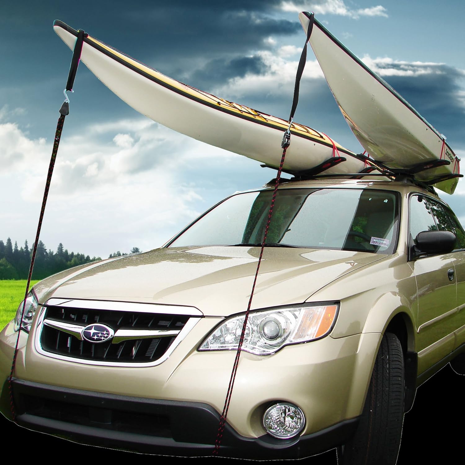 Malone SeaWing Saddle Style Universal Car Rack Kayak Carrier W2999
