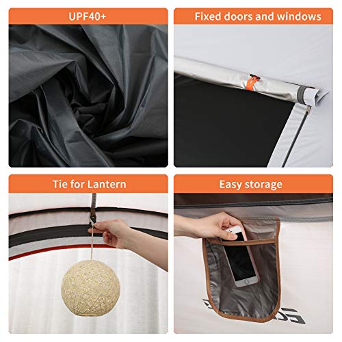 EchoSmile Instant Pop Up Tent, Water Resistant, Portable with Carry Bag E656
