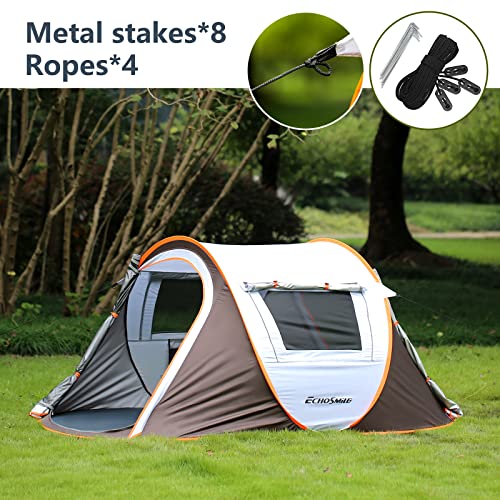 EchoSmile Instant Pop Up Tent, Water Resistant, Portable with Carry Bag E656