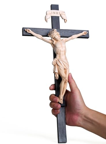 BC Catholic Crucifix Wall Cross 24" H Jesus Christ Indoor Home Decor Q2061