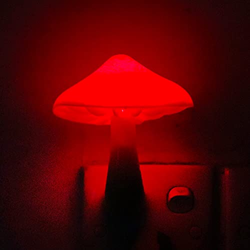 AUSAYE 4 Pack Plug in Mushroom LED Night Light for Bedroom R30736