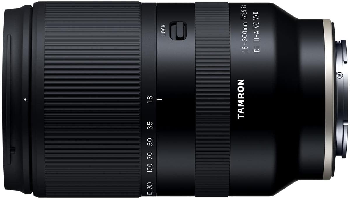 Tamron 18-300mm f/3.5-6.3 Di III-A VC VXD Lens for Fuji X with 67mm UV & CPL Filters H7719