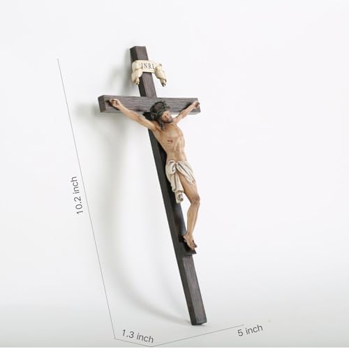 BC Catholic Crucifix Wall Cross 24" H Jesus Christ Indoor Home Decor Q2061
