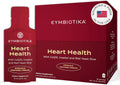 CYMBIOTIKA Heart Health Supplement with CoQ10, Red Yeast Rice & Inositol, Gluten Free Supplements to Support Circulation & Aging, Organic Orange Cream Flavor, 30 Pack
