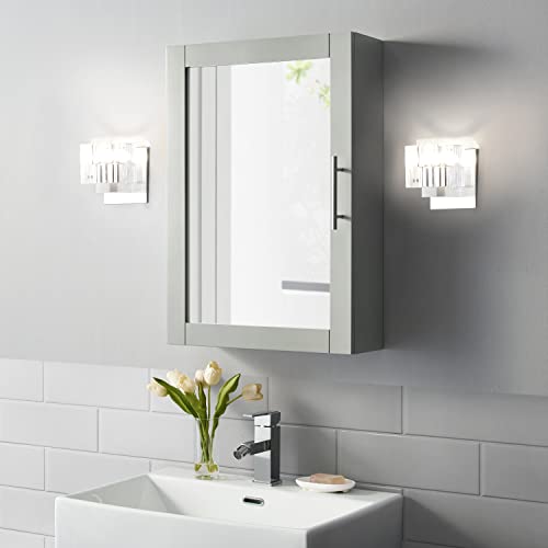 Crosley Furniture Savannah Wall Mounted Medicine Cabinet, White G910