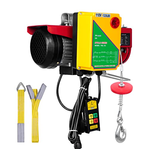 VEVOR Electric Hoist 1320LBS Wireless Remote J63986