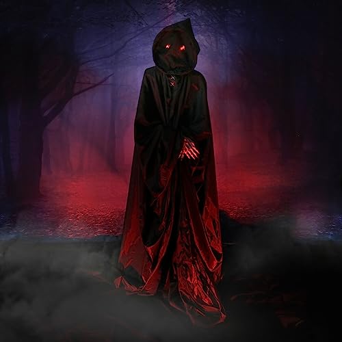 Haunted Hill Farm 5.9 ft Animatronic Lurching Woman by Tekky S393