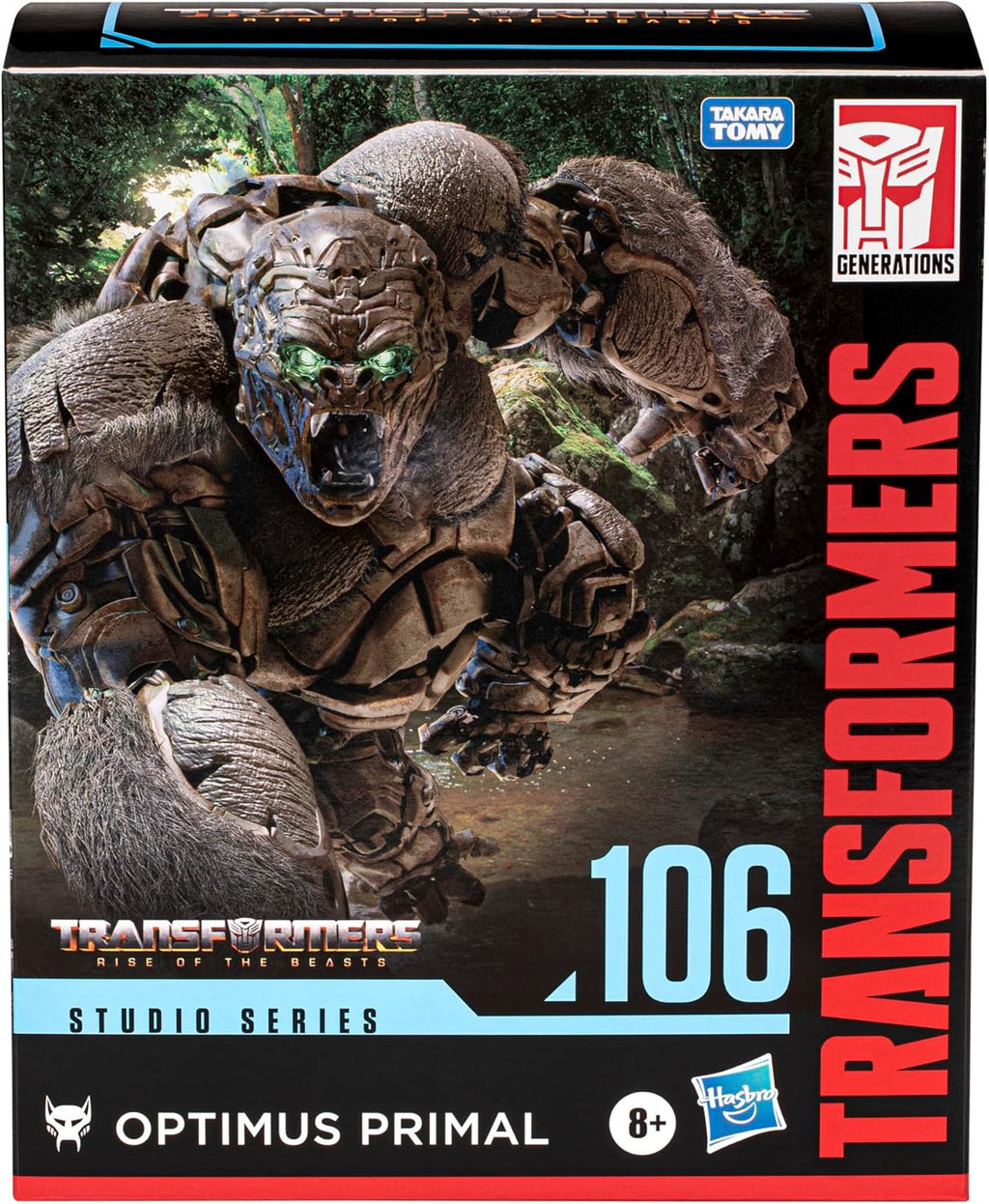 Transformers Studio Series Leader Optimus Primal 106 8.5" Action Figure W76063