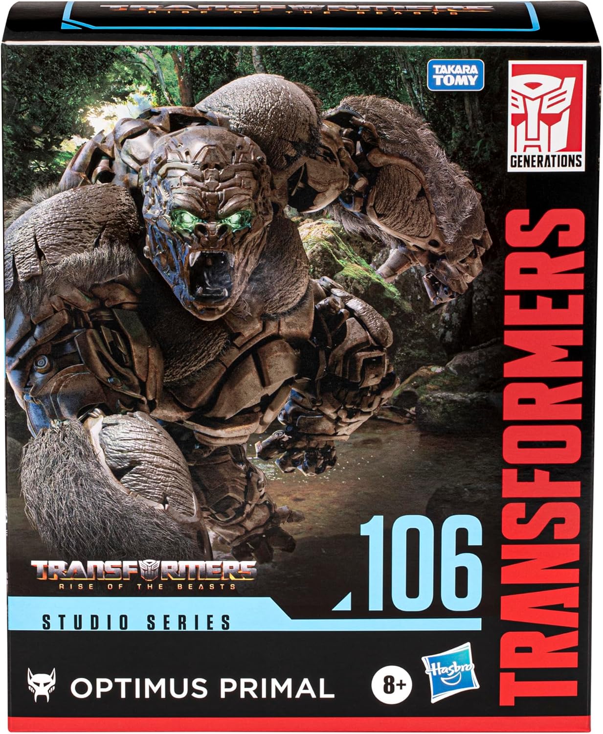 Transformers Studio Series Leader Optimus Primal 106 8.5" Action Figure W76063