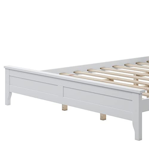 King Size Bed Frame Rustic Wood and Metal with Under Bed Storage Z58396