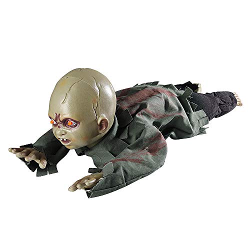 AW Halloween Prop Zombie Groundbreaker with Sound & LED Eyes Z407