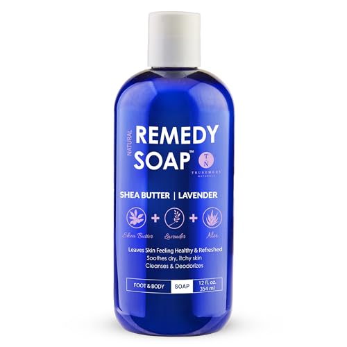 Truremedy Naturals Remedy Tea Tree Oil Body Wash - Body Wash That Helps Body Odor, Ringworm, & Skin Irritations - Tea Tree Soap Body Wash (1 pk, 12 oz)