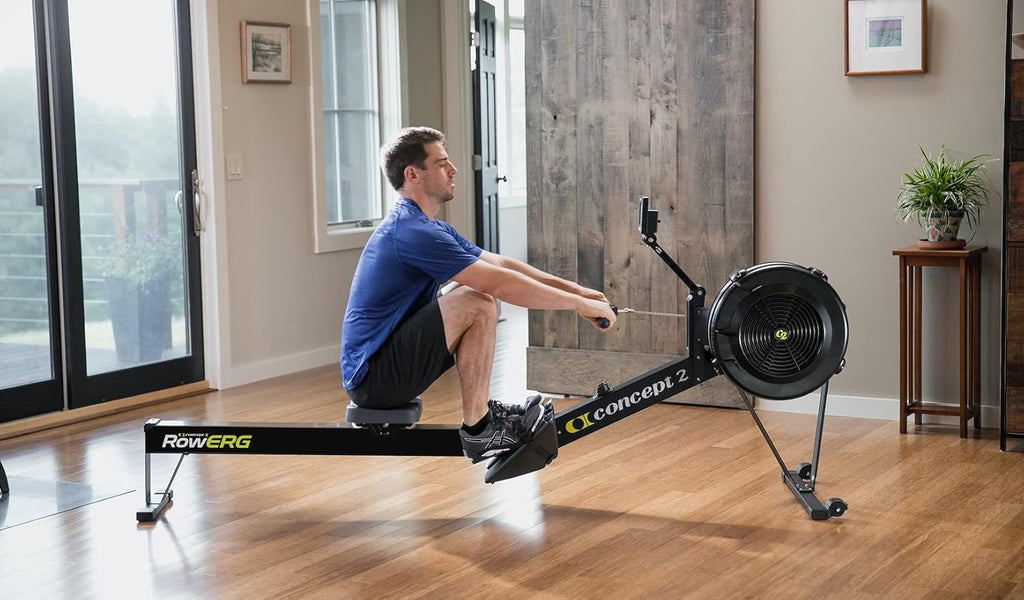 Concept2 Model D Indoor Rowing Machine with PM5, Tall Legs and Polar H10 HRM Y821