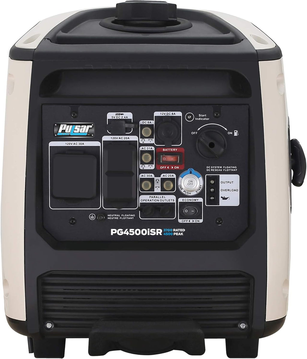 Pulsar 4500W Portable Inverter Generator PG4500iSR, CARB Compliant, RV Ready B94859