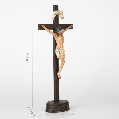 BC Catholic Crucifix Wall Cross 24" H Jesus Christ Indoor Home Decor Q2061