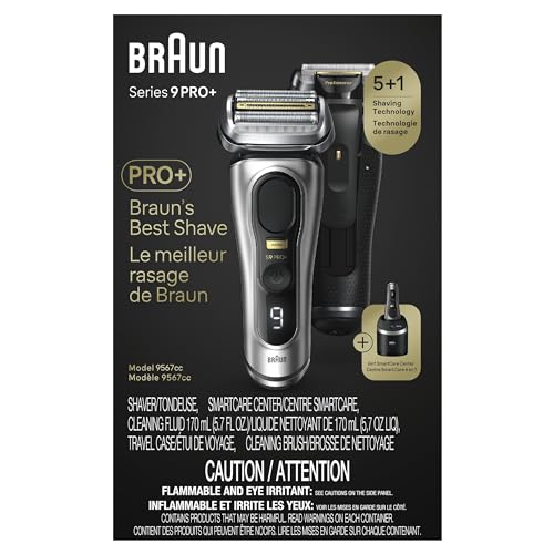 Braun Series 9 PRO+ Electric Razor for Men with SmartCare Center K44099
