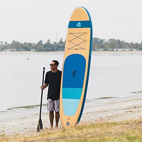 Retrospec Weekender Inflatable Stand Up Paddle Board 10’6” with Paddle & Pump G91379