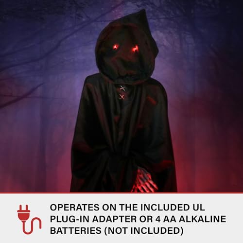 Haunted Hill Farm 5.9 ft Animatronic Lurching Woman by Tekky S393