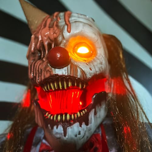 Haunted Hill Farm Soul Sucker Demon Reaper with Child by Tekky, Motion-Activated Halloween Animatronic Q202293