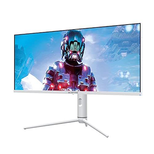 Sceptre IPS 34" White UltraWide Monitor 3440 x 1440p HDR400 144Hz V426