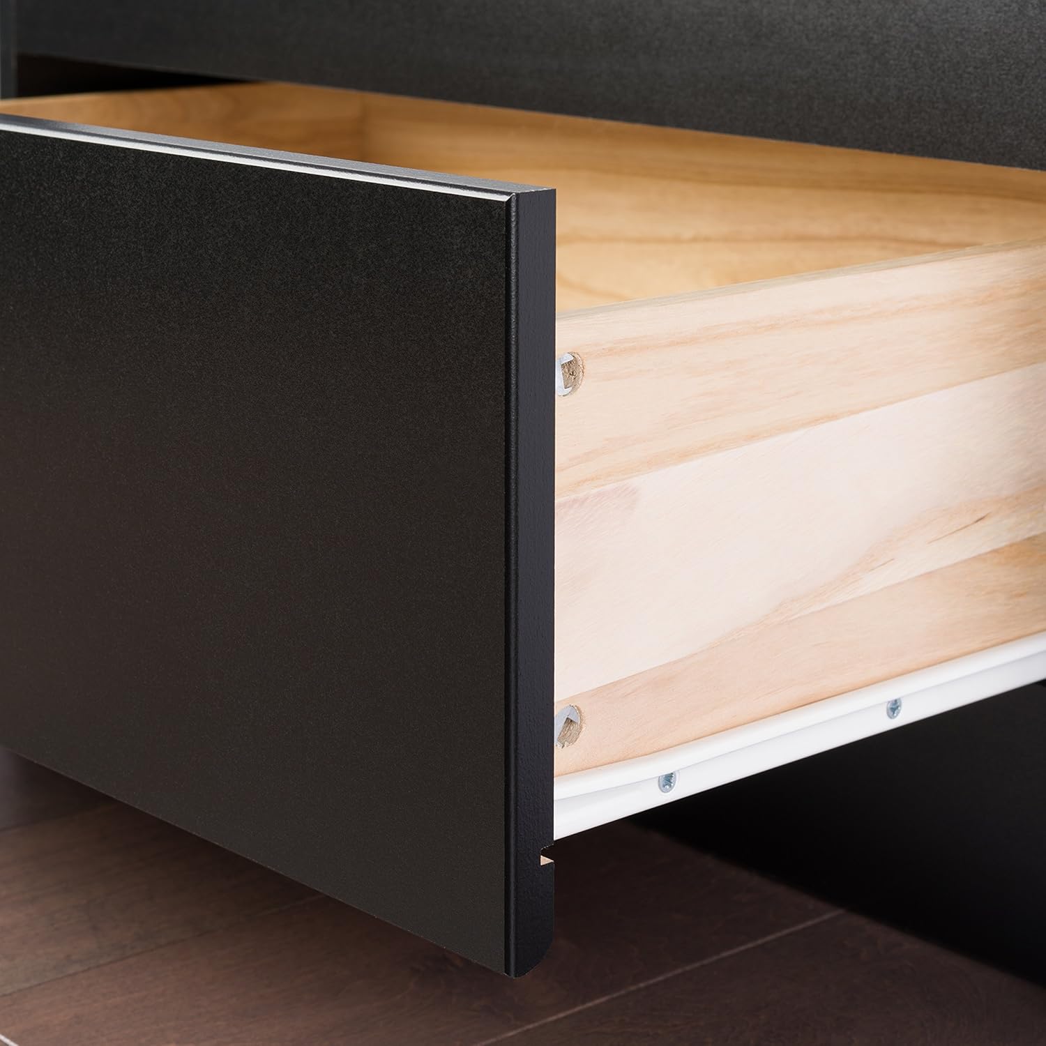 Prepac Full Mate's Platform Storage Bed with 6 Drawers, Black J3092