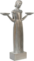 Outdoor Garden Sculpture - Savannah's Bird Girl Statue (Small - 15")