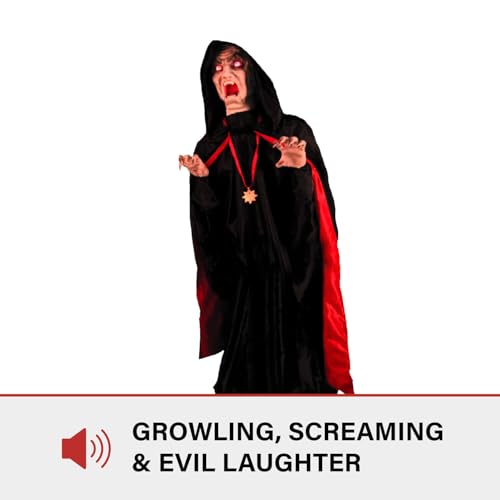 Haunted Hill Farm 5.9 ft Animatronic Lurching Woman by Tekky S393