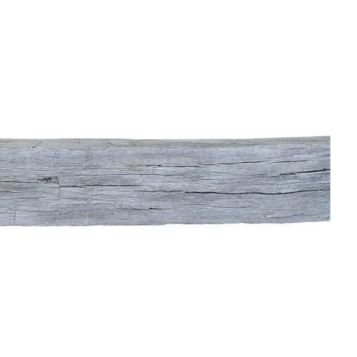 MANTELSDIRECT Kirwin 60 Inch Non-Combustible Concrete Fireplace Mantel Shelf in Rustic Sandstone P567