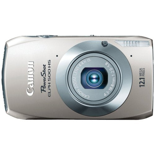 Canon PowerShot ELPH 500 HS 12.1 MP Digital Camera with Full HD Video (Brown) S88137