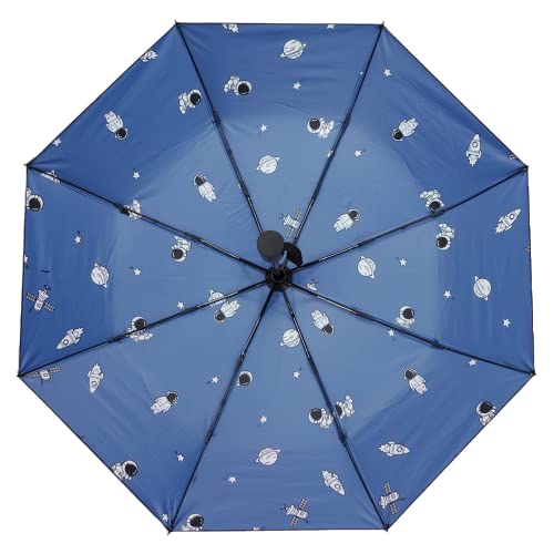 LLanxiry Compact Travel Umbrella Windproof Waterproof B355