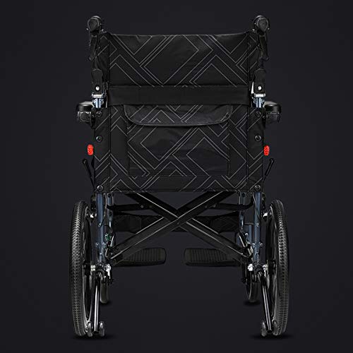 Super-light Magnesium Alloy Self-Propelled Wheelchair with Dual Brake, 18" Seat X462