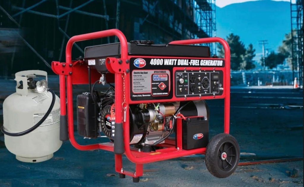 All Power APGG4000 4000-Watt Gasoline Portable Generator with Electric Start T651